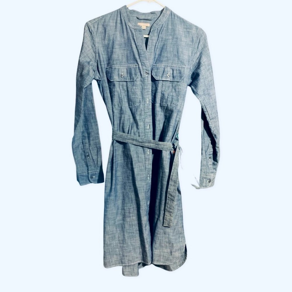 GAP Denim Shirt Dress size XS